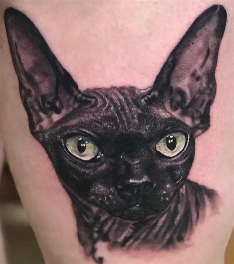 We would like to show you a description here but the site wont allow us. . Black sphynx tattoo